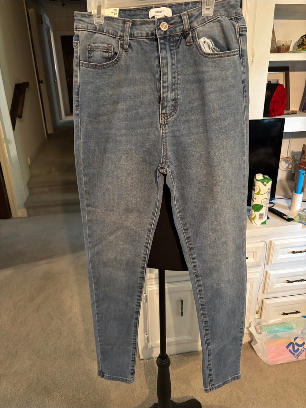 Classic F21 High Rise Skinny Jeans